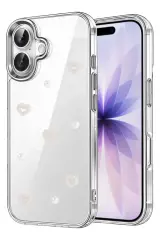 Newface Apple İphone 16 Fiyonk Desenli Kapak - Desen 10