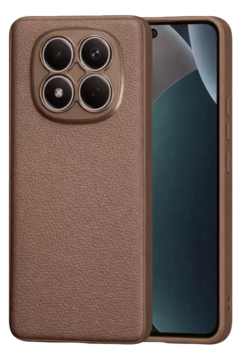 Newface Xiaomi Redmi Note 15 Pro 4g Thermax Silikon Kılıf - Kahverengi