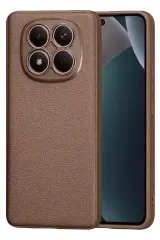 Newface Xiaomi Redmi Note 15 Pro 4g Thermax Silikon Kılıf - Kahverengi