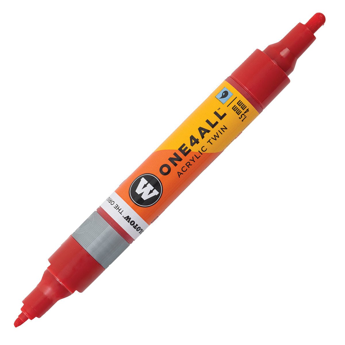 One4All Çift Taraflı Marker Kalem - N:402 Traffic Red