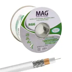 Mag Rg59 Fa Mini Dual Bitişik Kablo 100 Metre