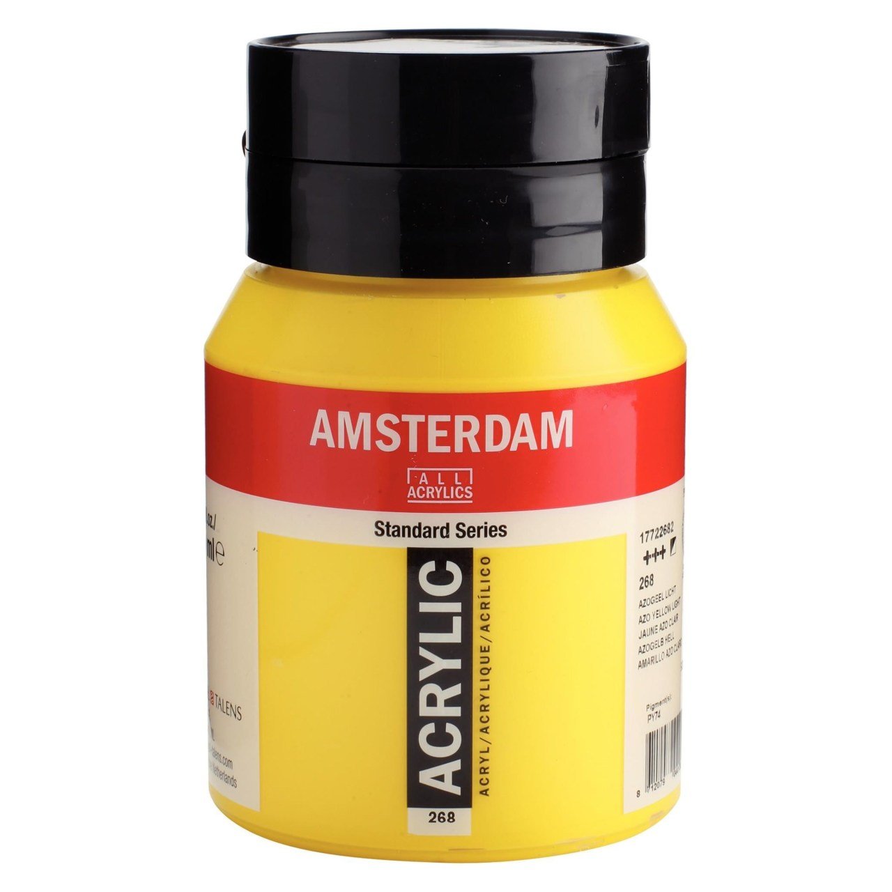 Akrilik Boya 500ml. N:268 Azo Yellow Light