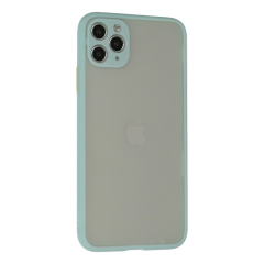 İphone 12 Pro Kılıf Montreal Silikon Kapak - Turkuaz