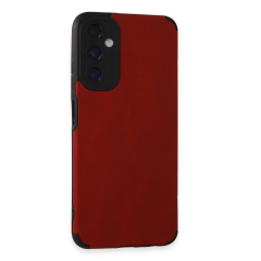 Samsung Galaxy A05s Kılıf Loop Deri Silikon - Kırmızı