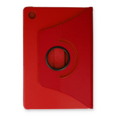 Samsung Galaxy Tab A9 Plus Kılıf 360 Tablet Deri Kılıf - Kırmızı
