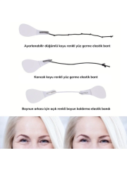 Yüz Kaş Göz Boyun Gerdirme Bantları Ve Lastikleri (40 Adet)