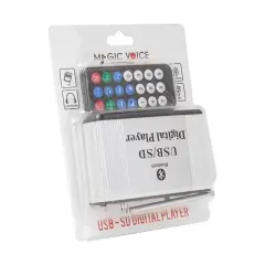 Magicvoice Usb-sd-mmc-aux-bluetooth Kumandalı Oto Teyp Çevirici (kasalı Model)