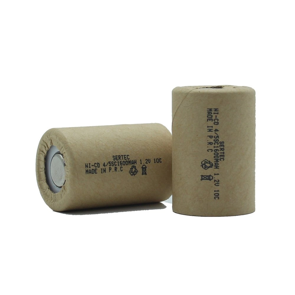 1.2v Ni-cd  4/5 Sc 1500 Mah Kağıt Şarjlı Pil 10c (başsız/flat Head)
