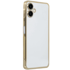 Samsung Galaxy A07 4g Razer Lensli Silikon - Gold