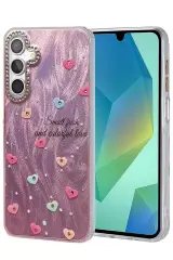Newface Samsung Galaxy S25 Plus Kılıf Blade Aynalı Desenli Kapak - Desen 8