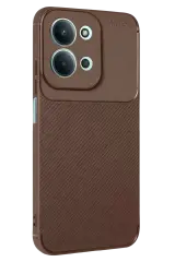 Newface Xiaomi Redmi 15c 5g Auto Focus Karbon Kapak - Kahverengi