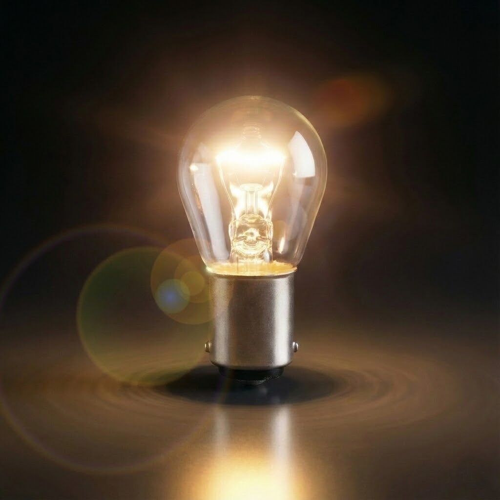 Osram BAZ15D/7225 21/4W 12V Çapraz Tırnak Fren ve Park Lambası Ampulü Çift Duy 1 Adet Gün Işığı