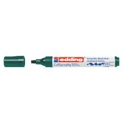 1455 Esnek Uç Kaligrafi Kalemi 1-5mm Yeşil