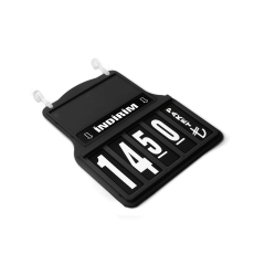 Dört Basamaklı A4 Plastik Manav Etiketi 10'lu Paket Siyah 21x29,7 cm