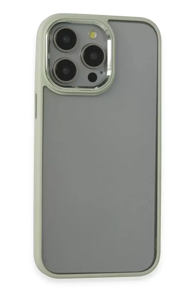 Newface İphone 14 Pro Max Kılıf Power Silikon - Yeşil