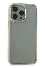 Newface İphone 14 Pro Max Kılıf Power Silikon - Yeşil