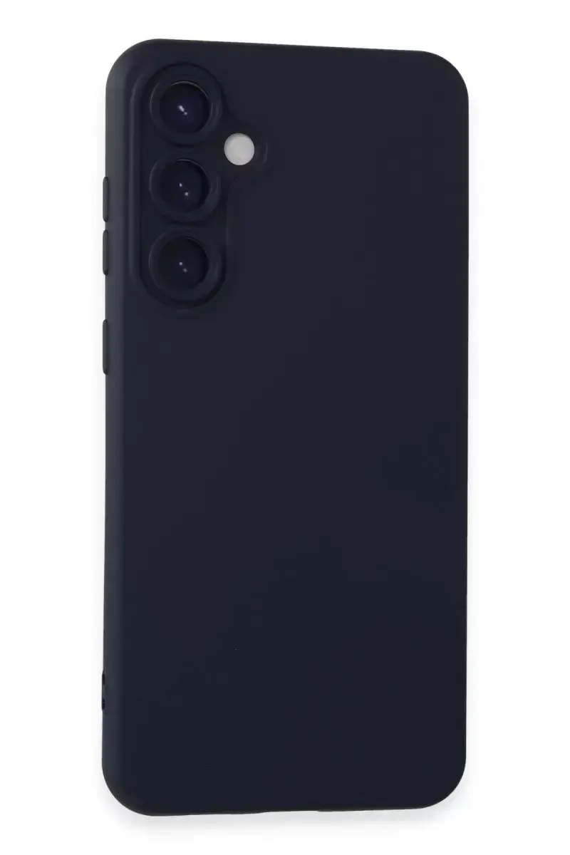 Newface Samsung Galaxy S23 Fe Kılıf Nano İçi Kadife Silikon - Lacivert