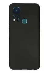 Newface İnfinix Hot 11s Kılıf Nano İçi Kadife Silikon - Siyah