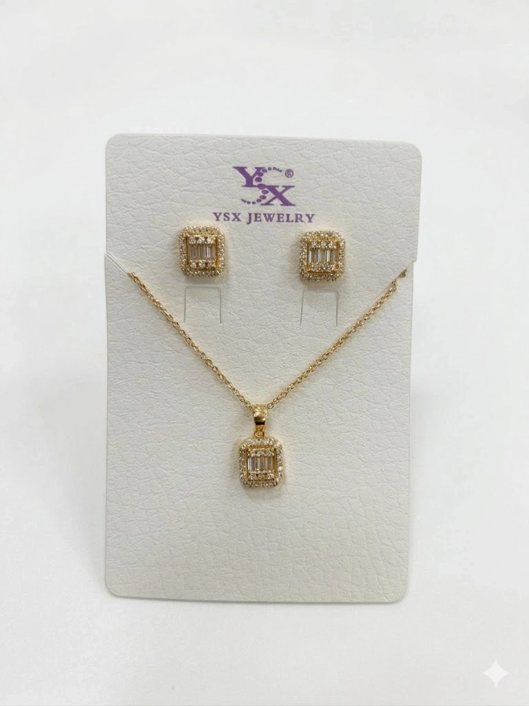 Baget Taşlı Set