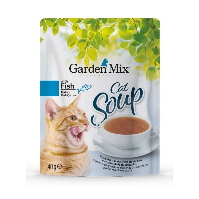 Gardenmix Balıklı Kedi Çorbası 40gr
