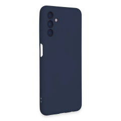 Samsung Galaxy A24 4g Kılıf Nano İçi Kadife Silikon - Lacivert