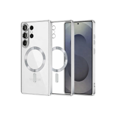 Samsung Galaxy S26 Ultra Kross Magneticsafe Kapak - Gümüş