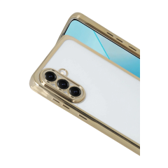 Samsung Galaxy A17 5g Razer Lensli Silikon - Gold