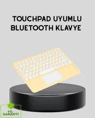 Bluetooth Kablosuz Klavye – İnce Slim Model, Tablet Ve Akıllı Tv Uyumlu, Sessiz Tuşlu Taşınabilir Klavye