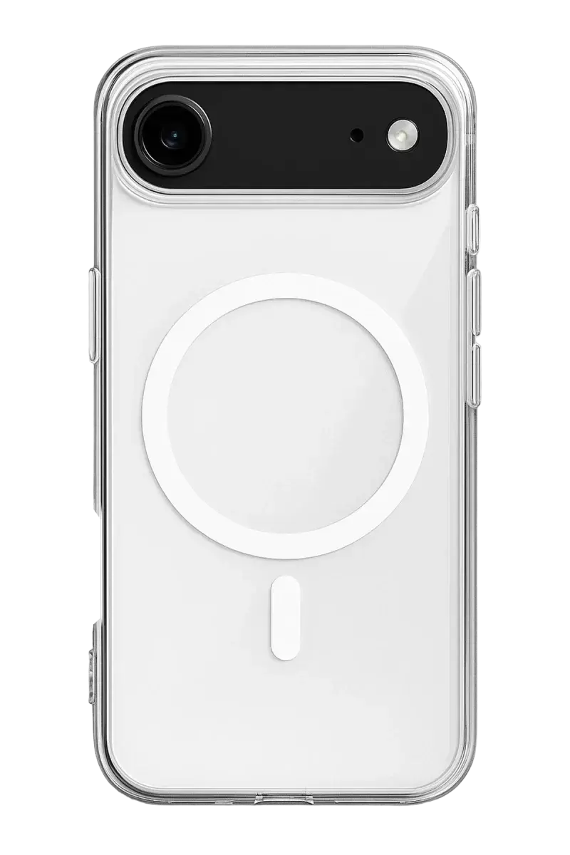 Newface İphone 17 Air Kılıf Magneticsafe Şeffaf Silikon - Şeffaf