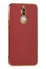 Newface Huawei Mate 10 Lite Kılıf Volet Silikon - Kırmızı