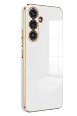 Newface Samsung Galaxy A24 4g Kılıf Volet Silikon - Beyaz
