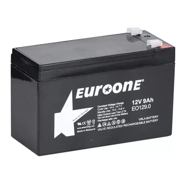 Euroone Eo-129.0 12 Volt  9 Amper Bakımsız Kuru Akü