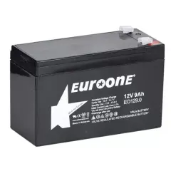 Euroone Eo-129.0 12 Volt  9 Amper Bakımsız Kuru Akü