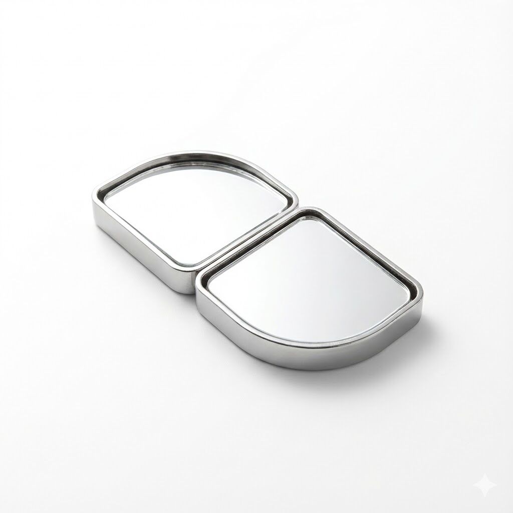 Üçgen Dönerli Yapışkanlı Kör Nokta Aynası 2'li