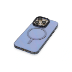 İphone 14 Pro Max Kılıf Anka Pc Magneticsafe Sert Metal Kapak - Sierra Blue