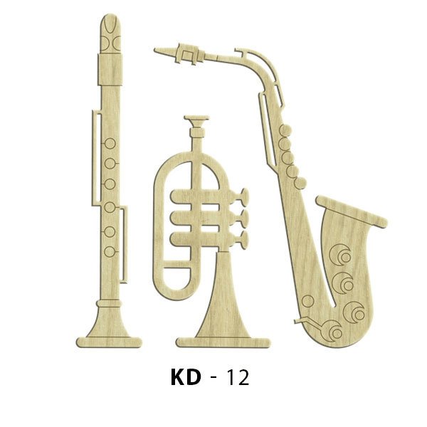 Ahşap Lazer Kesim - KD12