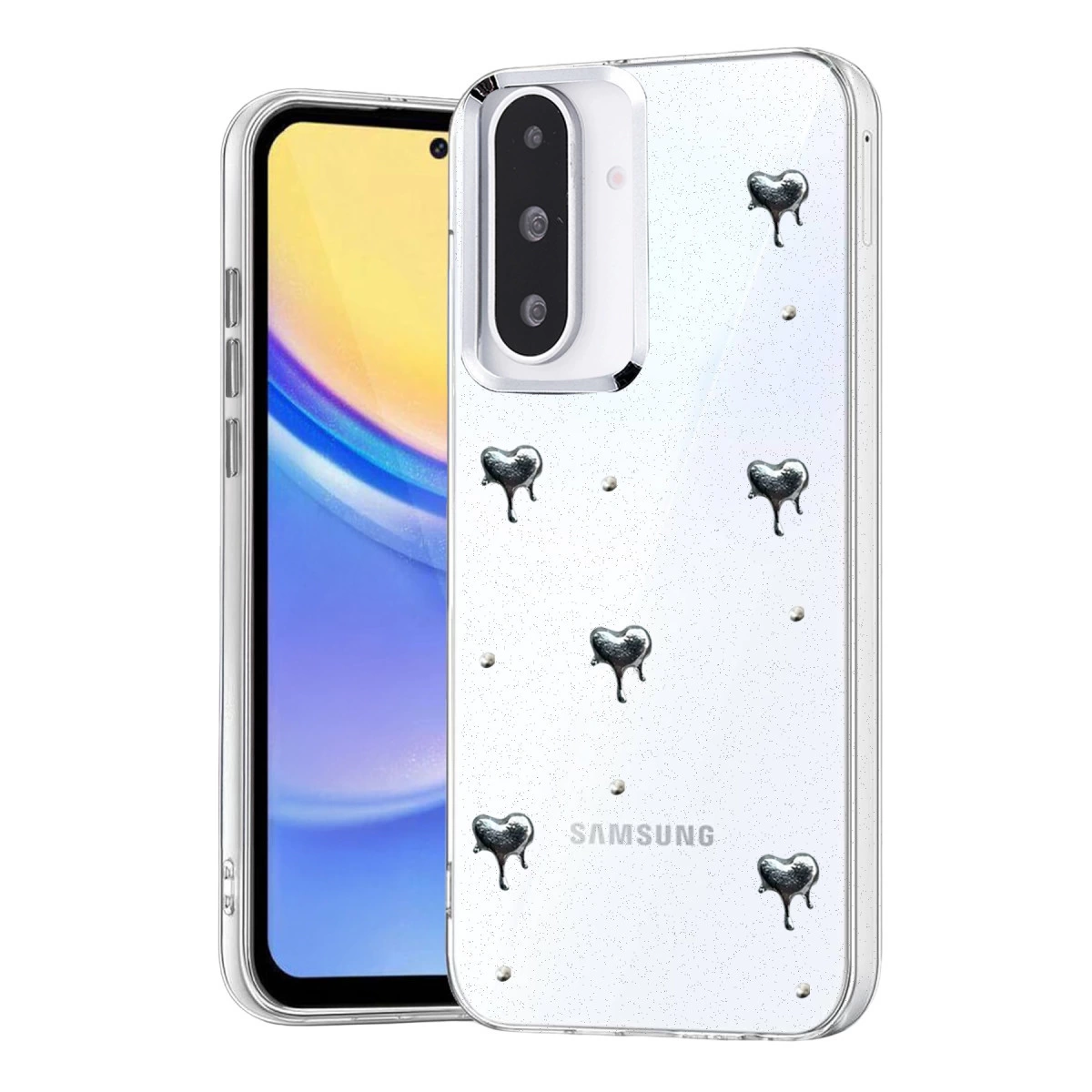 Samsung Galaxy A36 Fiyonk Desenli Kapak - Desen 3