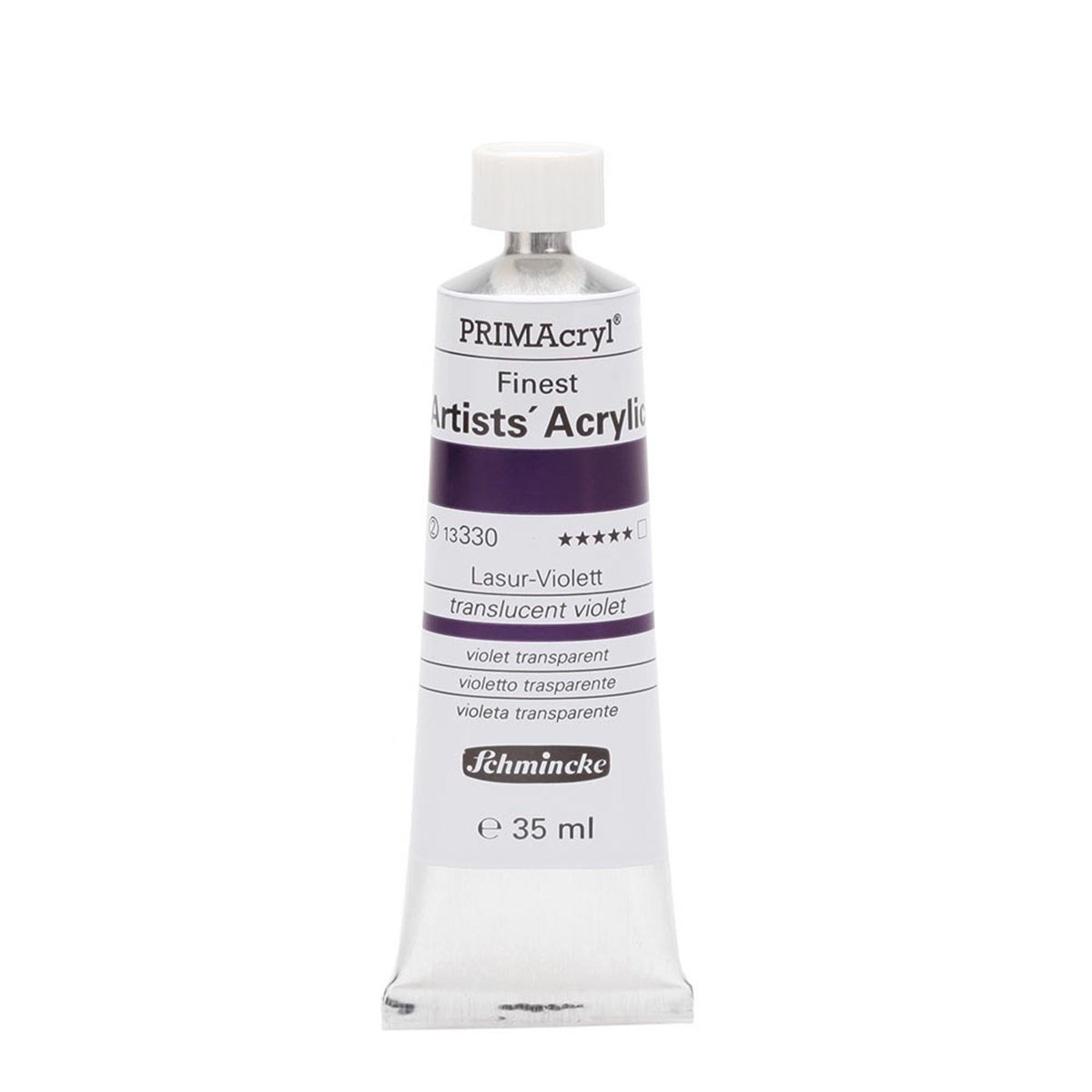 PRİMAcryl Artist Akrilik Boya - Translucent Violet  - 35ml - Seri 2