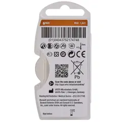 Duracell 312 No Kulaklık Pili (6'lı Paket)