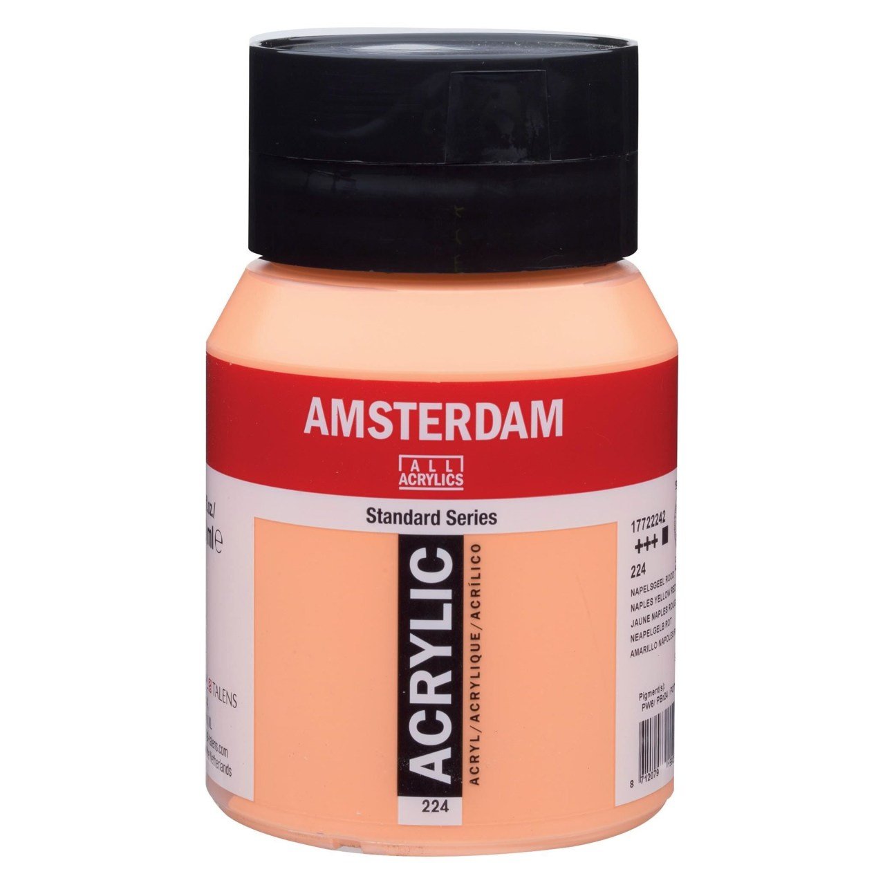 Akrilik Boya 500ml. N:224 Naples Yellow Red