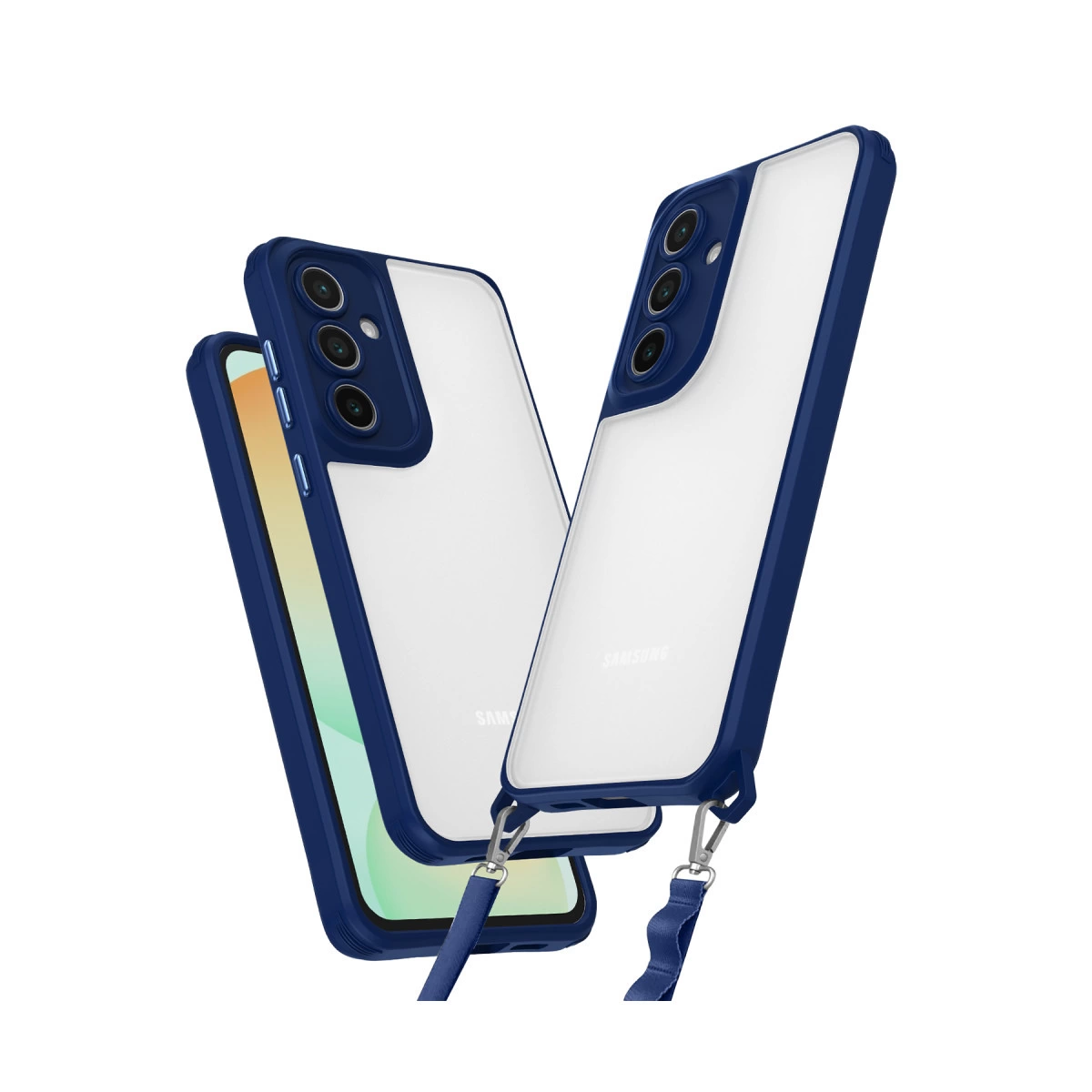 Samsung Galaxy A16 5g Kılıf Penta Silikon Kılıf - Lacivert