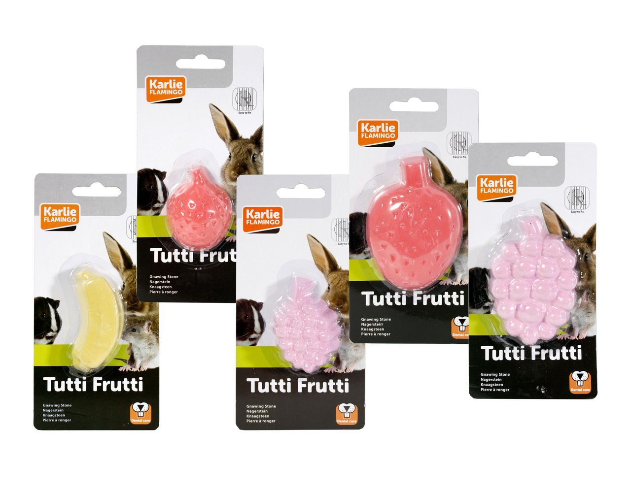 Karlie Kemirme Taşi Çilek 65Gr