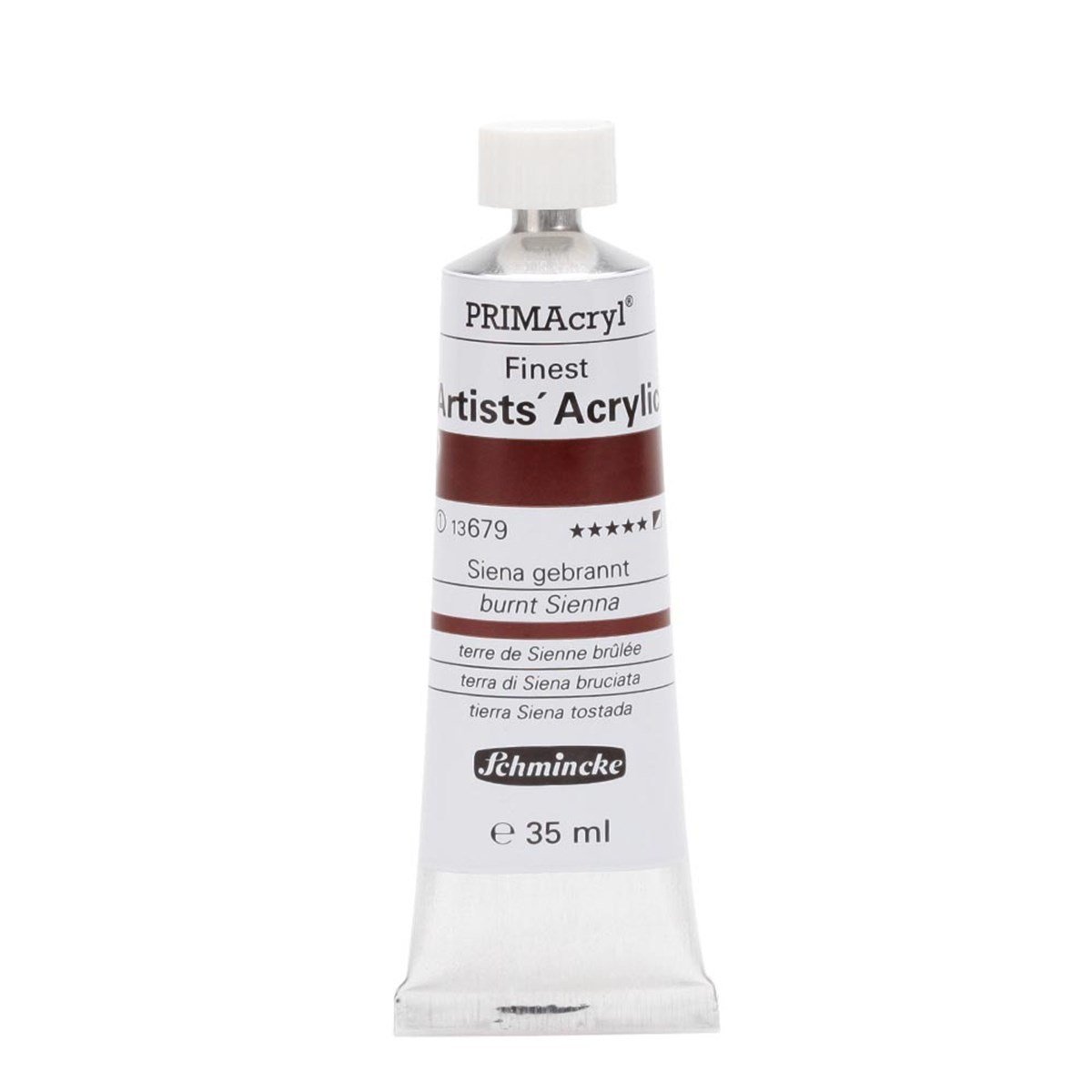 PRİMAcryl Artist Akrilik Boya - Burnt Sienna - 35ml - Seri 1