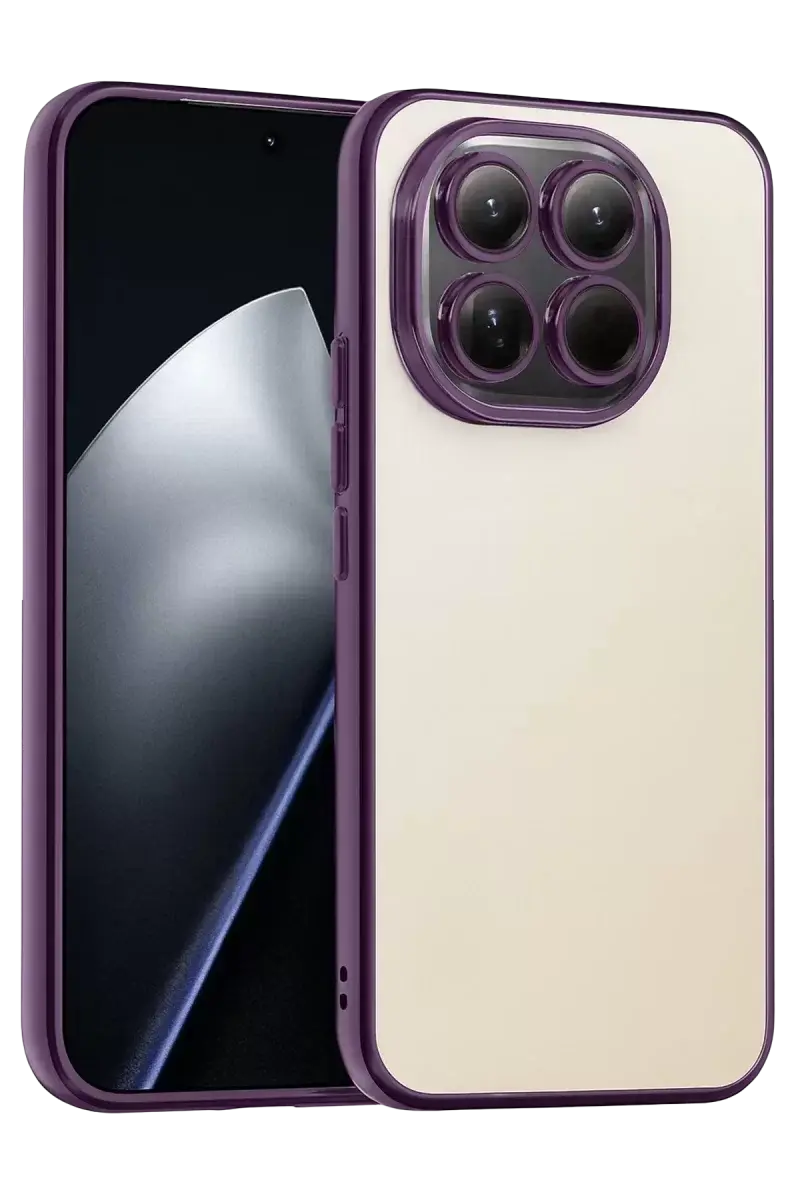 Newface Xiaomi Mi 15t Razer Lensli Silikon - Mor
