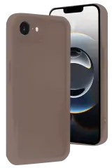 Newface Apple İphone 16e Kılıf Viera Silikon - Kahverengi