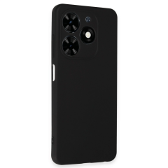 Tecno Spark Go 2024 Kılıf First Silikon - Siyah