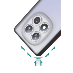 Xiaomi Redmi Note 14 Pro 5g Kılıf Montreal Silikon Kapak - Siyah