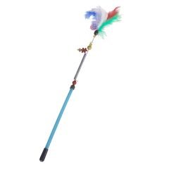 Markapet Yaylı Kedi Oyun Oltası 13 cm - 44 cm Mavi