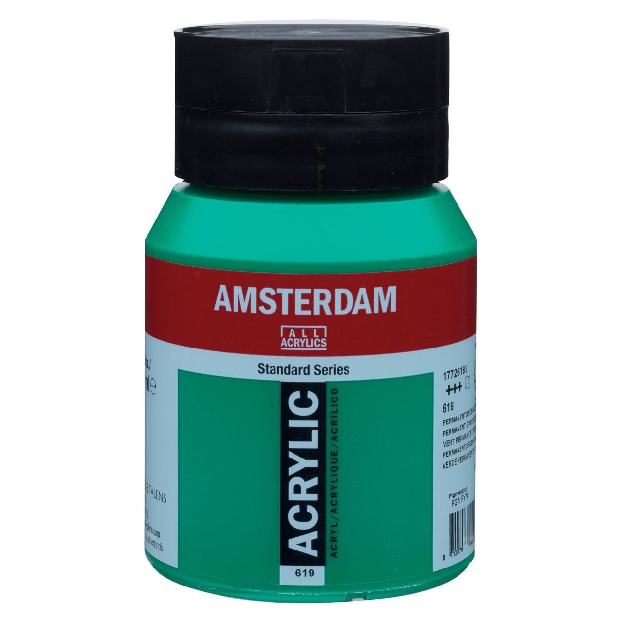 Akrilik Boya 500ml. N:619 Permanent Green Deep