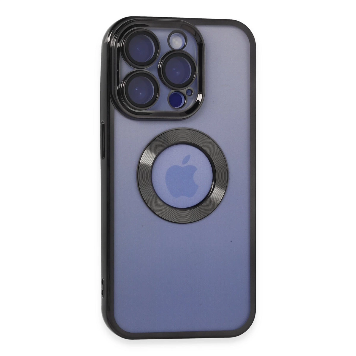 İphone 15 Pro Kılıf Slot Silikon - Siyah